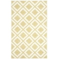 thumbnail image 2 of SAFAVIEH Chatham Kestrel Geometric Wool Area Rug, Gold/Ivory, 6' x 9', 2 of 10