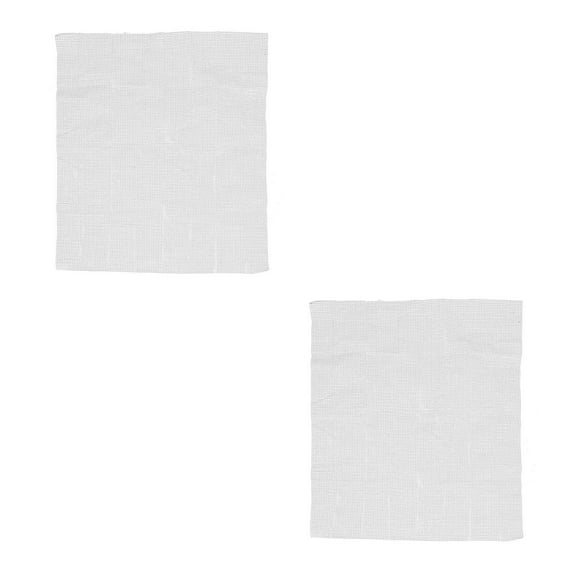 MLINS 2 pcs Clear Mesh Netting, Aquarium Screen Net DIY Tank Mesh Screen Net Mesh Net for Aquarium Tank Covering, White