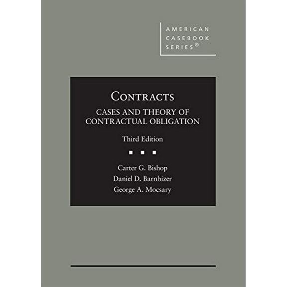 Pre-Owned Contracts: Cases and Theory of Contractual Obligation (American Casebook Series), 9781684676019, 1684676010, Hardcover, 3 edition