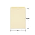 thumbnail image 2 of Staples Clasp Extra-Heavyweight Envelopes 12" x 15-1/2" Manila 100/BX 122150, 2 of 4
