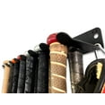thumbnail image 6 of StoreYourBoard Baseball Bat Storage Rack, 14 Bat Caddy, Hanging Organizer, Wall or Fence Mount, Equipment Holder, Solid Steel, Gloves Helmets Cleats, 6 of 6
