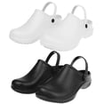 thumbnail image 3 of Hombre Mujer Cook Enfermera Zapatos Zuecos Con Correa Antideslizante 2 Colores 38 Hugo Zapatos unisex, 3 of 10