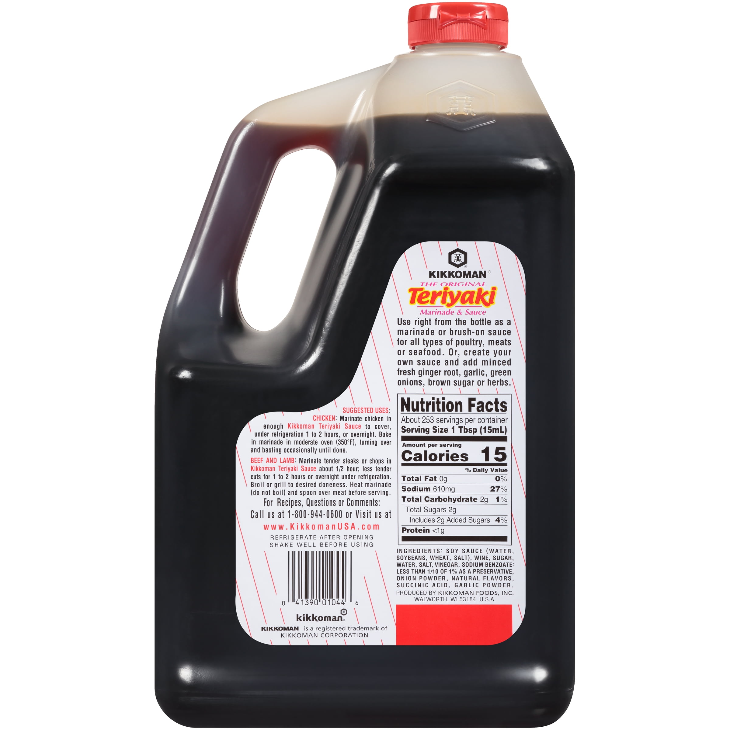 Kikkoman® Teriyaki Marinade & Sauce, 1 Gallon