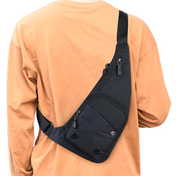 Bandolera pequeña e impermeable para hombre