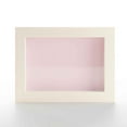 thumbnail image 2 of 16x20 Shadow Box Frame Light Real Wood with a Pink Acid-Free Backing | 3/4" of Usuable Depth | UV, 2 of 7