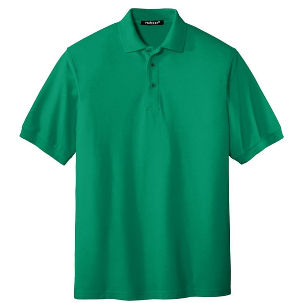 Mafoose Mafoose Mens Extended Size Silk Touch Polo Shirt Kelly Green