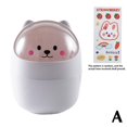 thumbnail image 1 of Creative Stationery Storage Box Holder Kawaii Desktop Trash Desk Cans Bins W8Y1, 1 of 9