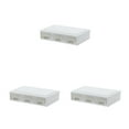 thumbnail image 3 of Guardoinrt 1/2/3 Transparent Storage Drawers Practical And Sleek Office Organization Solution Three lattices 3PCS, 3 of 6