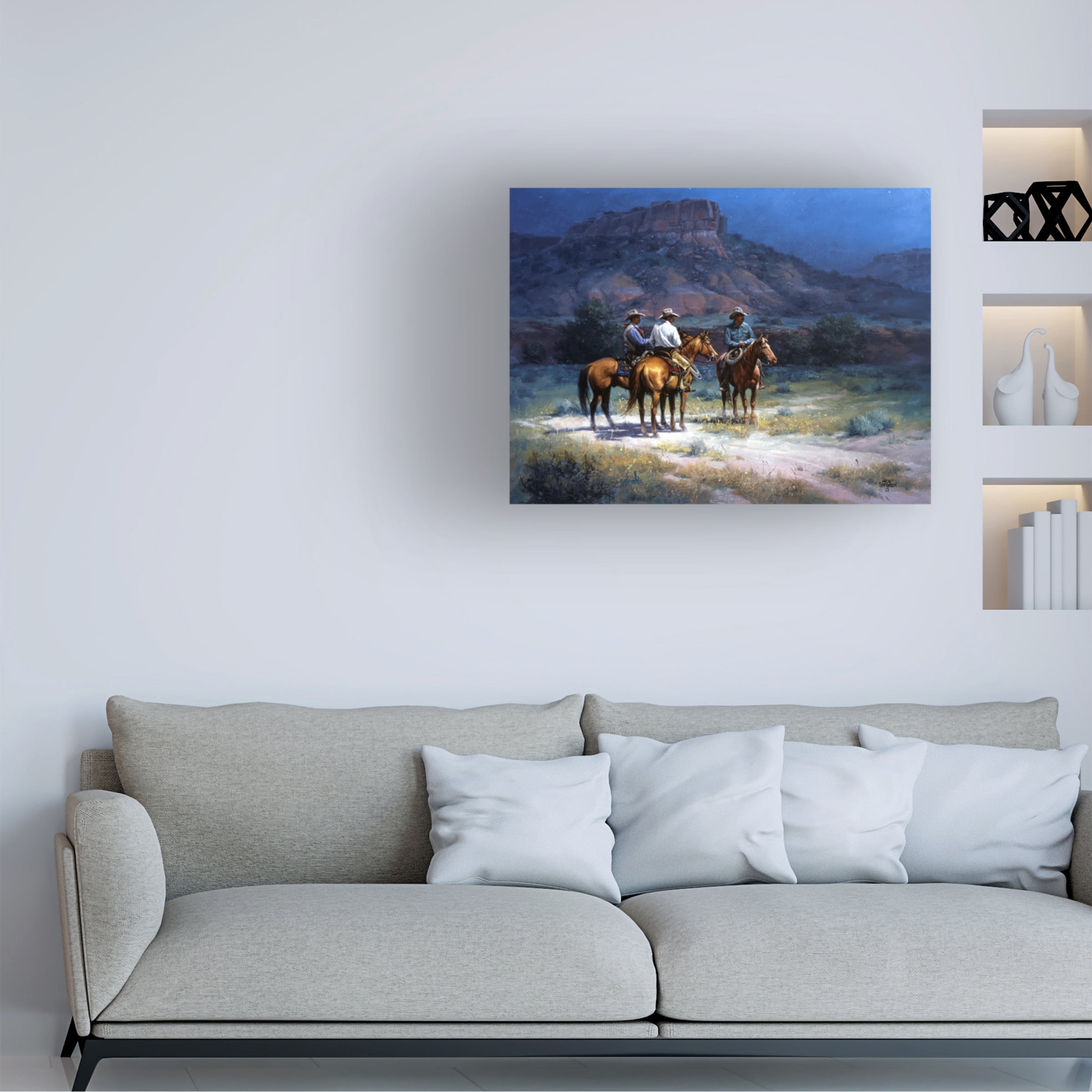 Jack Sorenson 'Moonshine' Canvas Art