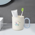 thumbnail image 1 of Xihbxyly Vaso para Enjuague Bucal, Mango Ergonómico Antideslizante, Soporte Compacto para Cepillos de Dientes de Viaje, Diseño de Plástico Duradero de Grado Alimenticio, Uso Doméstico y Exterior, Ide, 1 of 7