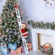 thumbnail image 5 of 2024 Muñeco de Papá Noel trepando escalera con música Adornos para árbol de Navidad Decoraciones para el hogar 2025 Navidad Año Nuevo Regalo para niños, 5 of 5