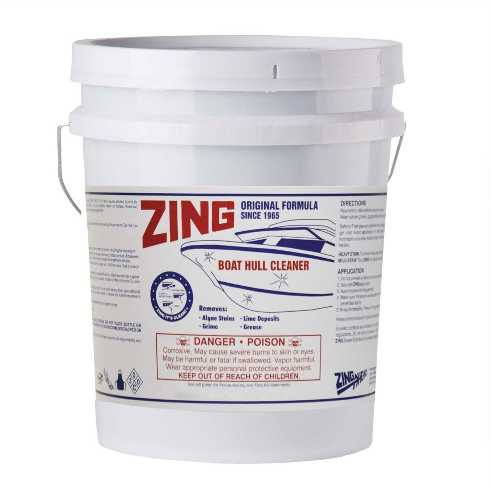 ZING 10005 Original Formula Boat Hull Cleaner 5 Gallon