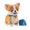 Corg, variant on Not Configuration Plushes Robotic Pet Offering Gentle Sound Effects And Movements USB Powered For Decoration