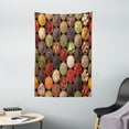 thumbnail image 1 of Retro Tapestry, Colorful Herbs and Spices Cardamom Pepper Chili Ginger Dill Natural Cuisine Print, Wall Hanging for Bedroom Living Room Dorm Decor, 40W X 60L Inches, Multicolor, by Ambesonne, 1 of 2