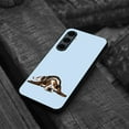 thumbnail image 4 of WIRESTER Shockproof Soft Rubber Cover Case for Samsung Galaxy S24 FE 6.7", Basset Hound Dog Lying Down Looking Up On Light Blue Background, 4 of 5