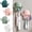 Light Green, variant on Family Bathroom Storage System Wall Mounted Organizer, Self-Adhesive Multi-Use Holder for Toothbrush, Razor & Small Essentials