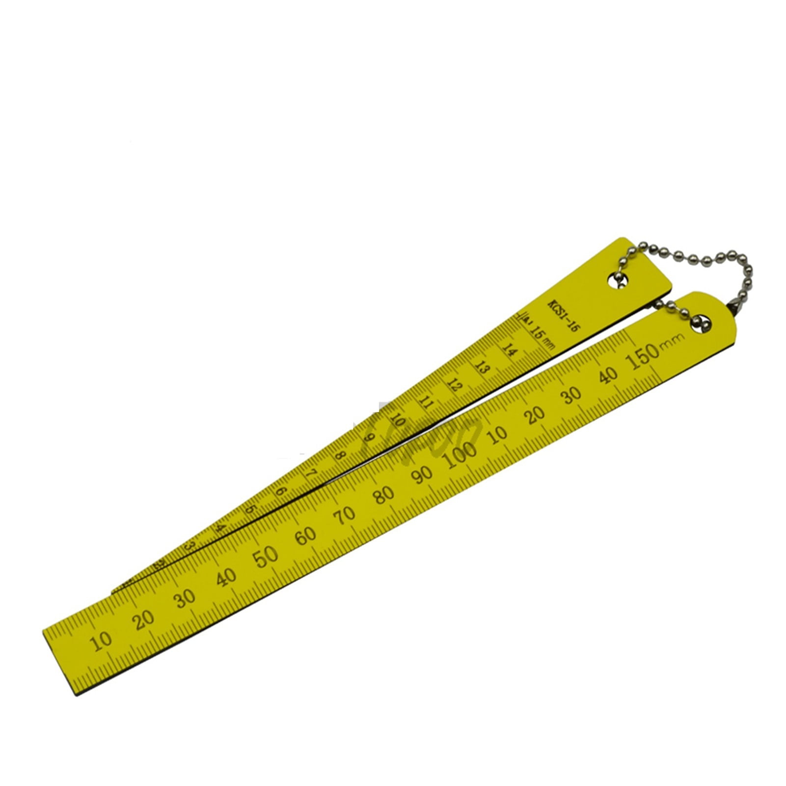 Taper Gauge 0.5-11mm - Stainless Steel Welding Feeler Gauge, Dual Scale (Inch & Metric), Comes With Leather Storage Bag - View #7