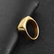 thumbnail image 2 of Anillos de joyería de acero inoxidable cuadrados estilo hip hop punk, color negro, dorado y plateado, accesorios de joyería a prueba de agua para hombres, regalos, 9, negro, 2 of 5