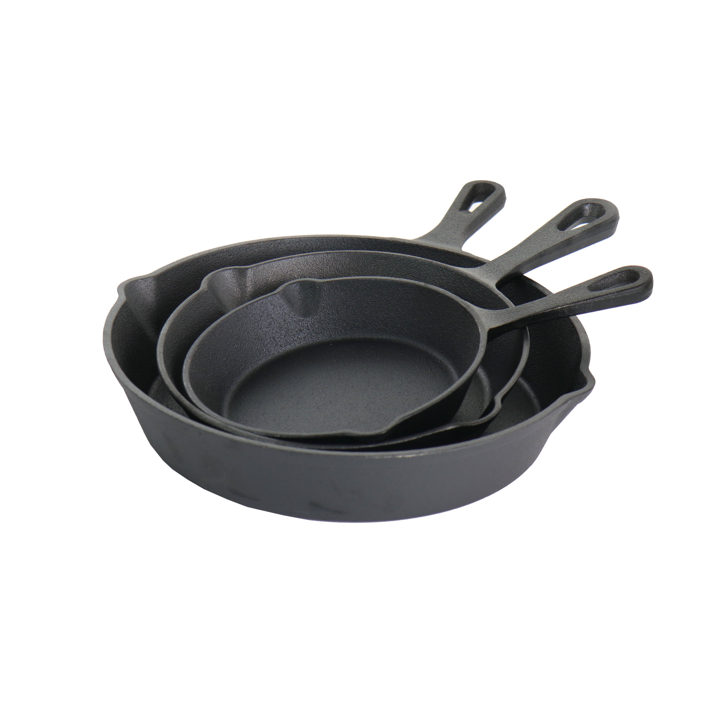 MegaChef Pre-Seasoned 4 Piece Cast Iron Set with Silicone Handles - On Sale  - Bed Bath & Beyond - 32020773