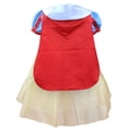 thumbnail image 3 of TiaoBug Kids Girls Princess Party Dress Cosplay Fancy Dress Flowing Cape Set, 3 of 7
