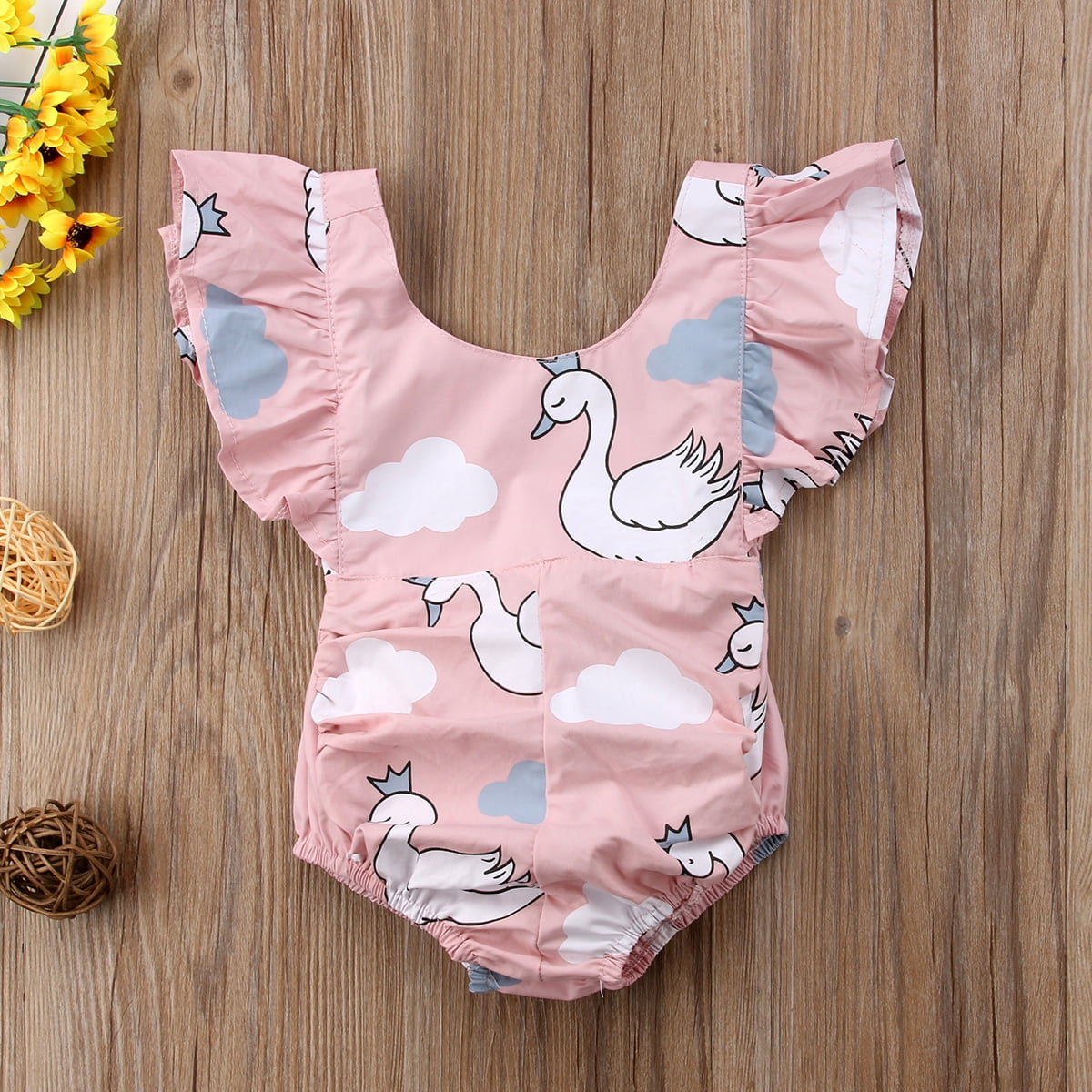 swan baby outfit