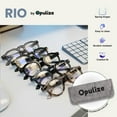OPULIZE RIO Blue Light Blocking Reading Glasses 2 Pack Flat Top opulize-rio-blue-light-blocking-reading-glasses-2-pack-flat-top