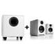 thumbnail image 1 of Altavoces inalámbricos para ordenador Audioengine A2 blancos con subwoofer S8, 1 of 8