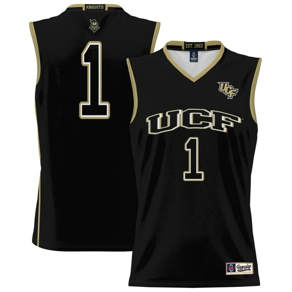Unisex GameDay Greats #1 Black UCF Knights Lightweight Basketball Jersey
