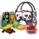 thumbnail image 3 of Fotbe Gothic Skulls And Roses Bolsa Térmica Portátil con Estampado, Bolsa de Entrega de Alimentos Aislada, Bolsa Reutilizable de Gran Capacidad para Comidas y Supermercado, 3 of 6