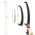 thumbnail image 5 of 24ft Manual Pole Saw, Lightweight Tree Trimmers Long Handle Pruner Set, Sharp Steel Blade and Scissors Pole Saw for Trimming Palm, Pear Tree, Fir Tree, Other High Trees and Shrubs, 5 of 9