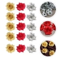 thumbnail image 2 of EeaseMX 30 piezas de rosas artificiales decorativas para hacer guirnaldas de rosas falsas, 2 of 8