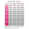 thumbnail image 4 of JuneFish Women's Plus Size Long Sleeve Sweatshirts Color Block Hoodies Pullover with Pocket, 4 of 7
