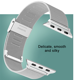 thumbnail image 5 of Compatible con Apple Watch Band 38mm-40mm/ 42mm-44mm Reemplazo de correa de metal de acero inoxidable Levamdar  2033268-1, 5 of 8