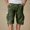 Army Green, variant on Bcfgryg Men's Cargo Shorts Solid Color Multi Pocket Casual Pants Men’s Cargo Pants