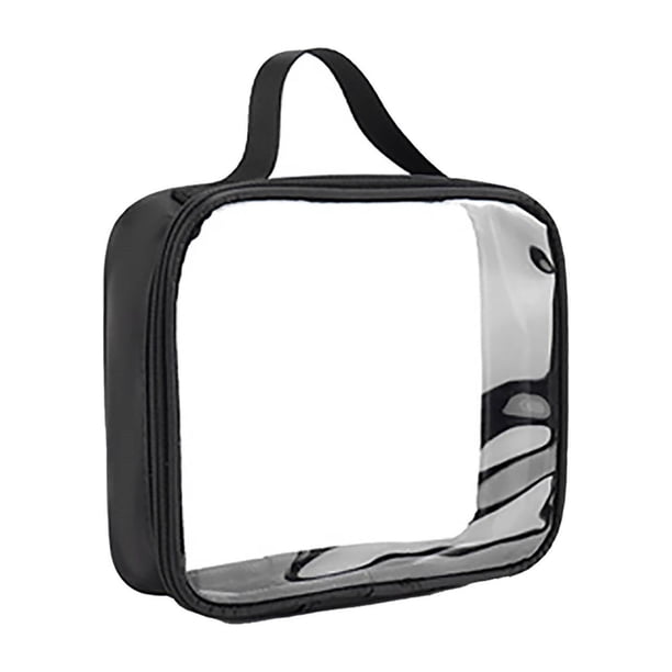 Bolsa de cosméticos transparente para viajes Bolsa para guardar maquillaje