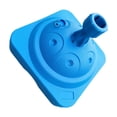 thumbnail image 2 of bedienty Base de Parasol Robuste Support Robuste pour Terrasse Extérieure Convenant aux Conditions Ventées et Cafés Durables Bleu 34x15cm, 2 of 6