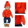 thumbnail image 3 of Limited Time Deal karymi Doll Christmas Costume Christmas Decorations Doll Costume Doll DIY Clothing Xmas Doll Clothes Christmas Doll Outfit Clearance Toys Weekly flyer Hottest Deals, 3 of 8