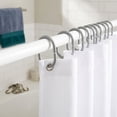 thumbnail image 2 of Evideco Shower Curtain Hooks (Set of 12), 2 of 9