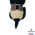 thumbnail image 5 of Barkertime Black on Brown Beige Dog Diaper, 5 of 6