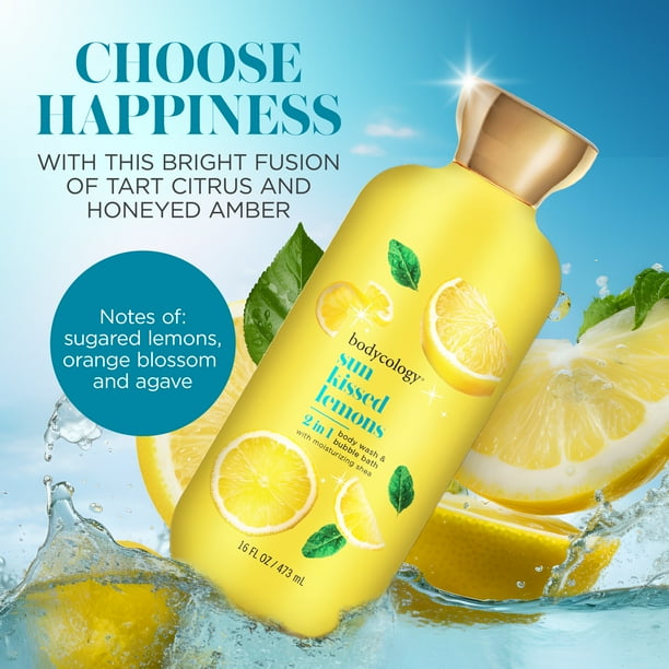 Bodycology Lemon Wash - Herbal body wash for beauty supply
