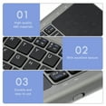 thumbnail image 4 of MasteelfCA Wireless Computer Keyboard 2.4GHz Touchpad Number Pad Supply No Battery, 4 of 7