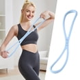 thumbnail image 1 of Resistance Band 15 lb Silicone Exercise Loop with Handles for Home Workouts Versatile Elastic Band for Strength Training Resistance Band Kit for Adults, 1 of 4