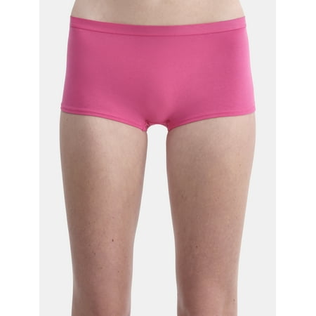 No Boundaries Cotton Boyshort Panty  Womens and Womens Plus  Sizes S-XXXL