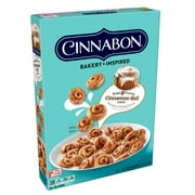 Kellogg's Cinnabon, Breakfast Cereal, Cinnamon Roll,9 Oz