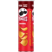 Pringles Original Potato Crisps Chips, Lunch Snacks, 5.2 oz Canister
