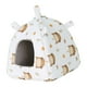 thumbnail image 4 of Nido colgante para loros con forro y accesorios multifuncionales para periquitos. Cama ligera y cómoda para mascotas de 14 × 14 × 15 cm. Búho, 4 of 9