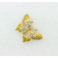 thumbnail image 4 of Faship Gorgeous Yellow Rhinestone Crystal Enamel Butterfly Pin Brooch, 4 of 6