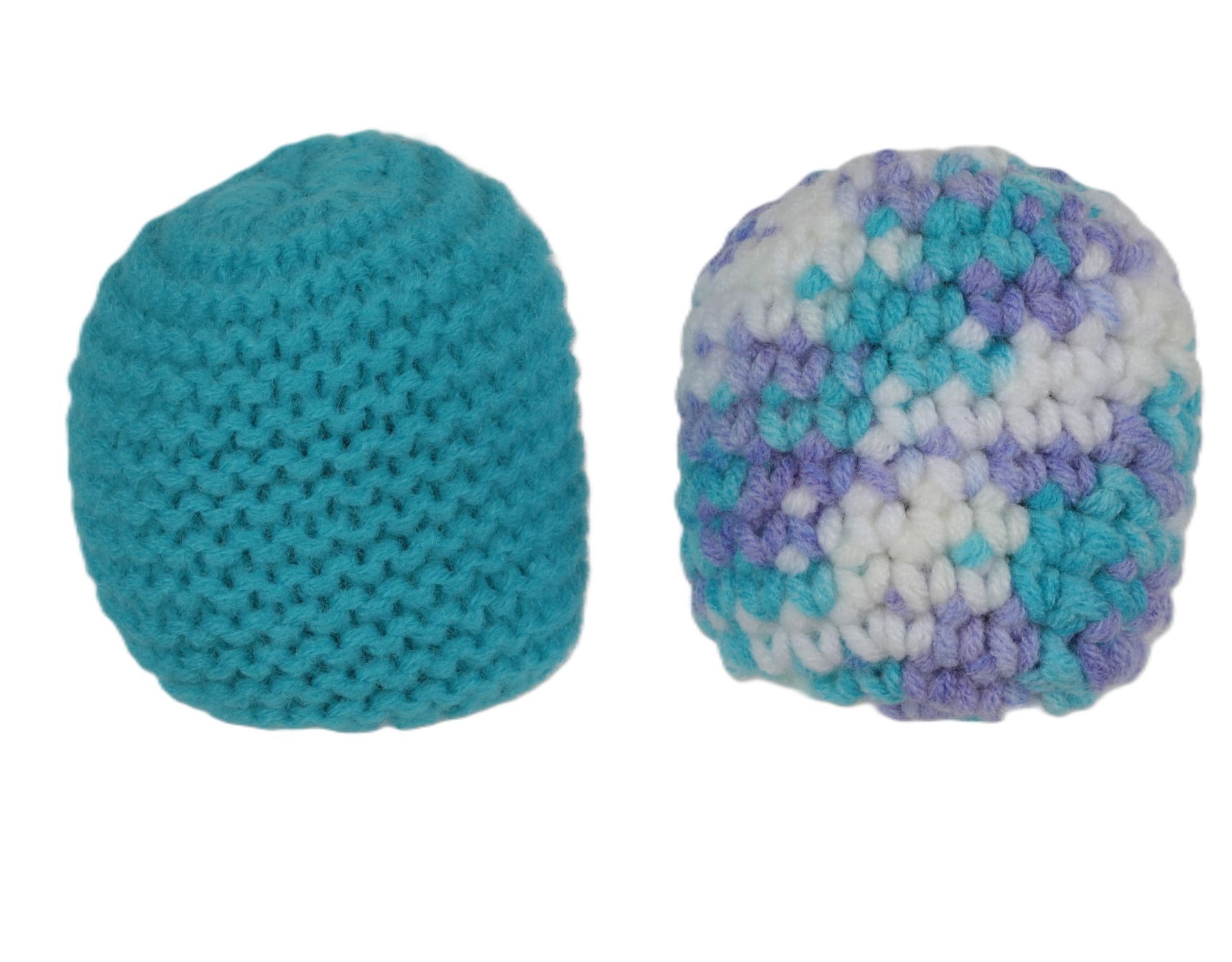Crochet Footbag 2-Pack – 2.25 x 2 in, 40g Kick Sack Balls for Adults & Kids, Juggling & Stress Relief Toy