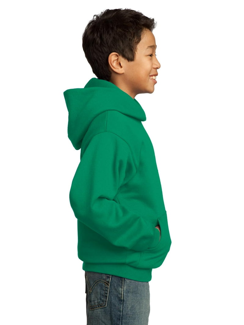 Awdis Kids Unisex Hooded Sweatshirt / Hoodie - Schoolwear For Ages 5-6 Years (Kelly Green)