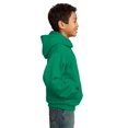 thumbnail image 3 of Port & Company Youth Core Fleece Pullover Hooded Sweatshirt-M (Kelly Green), 3 of 5